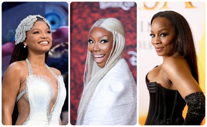 Brandy, Anika Noni Rose and Halle Bailey create unforgettable Black Girl Magic moment at Disney Princess concert