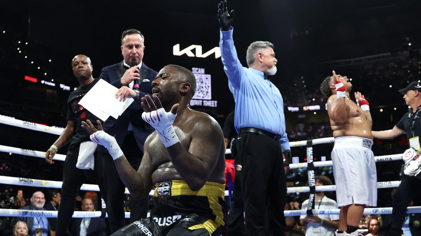 Ray J beats Orlando Brown by unanimous decision in Atlanta boxing match