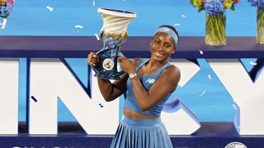 Coco Gauff wins second Cincinnati Open title ahead of U.S. Open