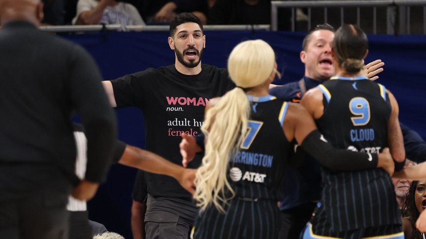 WNBA reportedly won’t ban Enes Kanter Freedom after courtside confrontation with Natasha Cloud