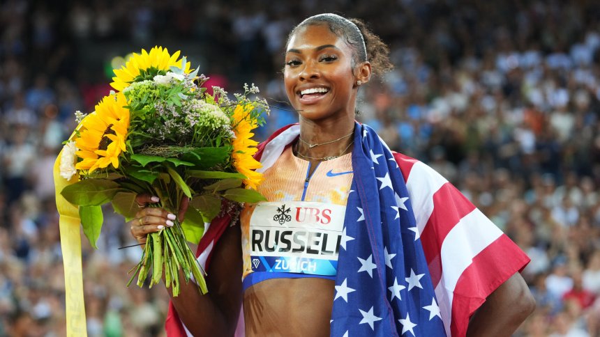 Masai Russell breaks 100m hurdles world record, sets sights on sub-12