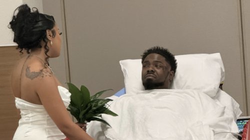 Florida couple gets married at hospital after groom is seriously injured on the way to their wedding