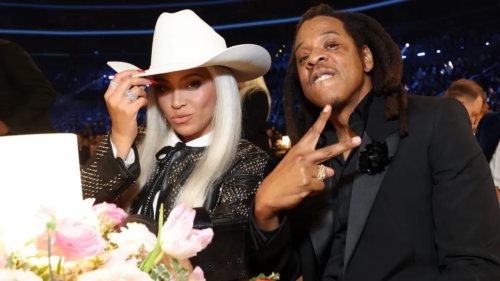 Beyoncé joins JAY-Z for star-studded premiere of his new HBO documentary series