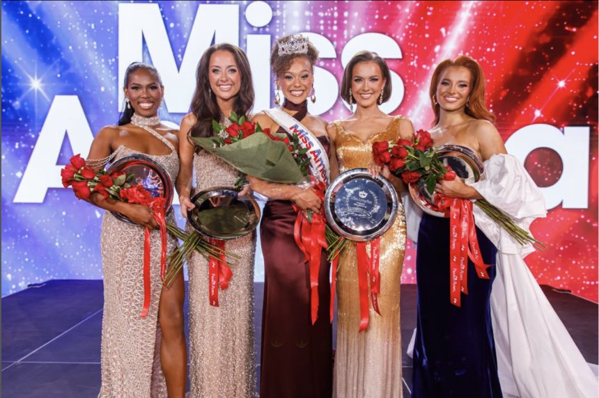 Texas takes the Miss America crown as Regan Hutsell wins in West Palm Beach