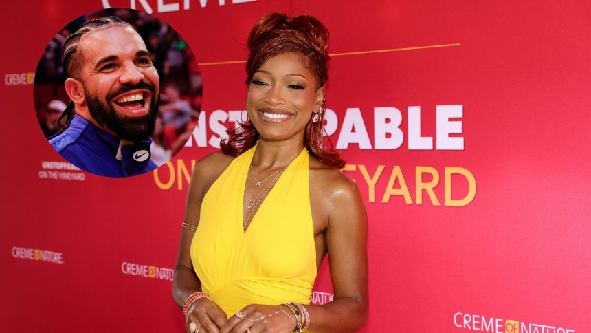 Keke Palmer reacts to resurfaced clip of her interviewing Drake on ‘Degrassi’ set