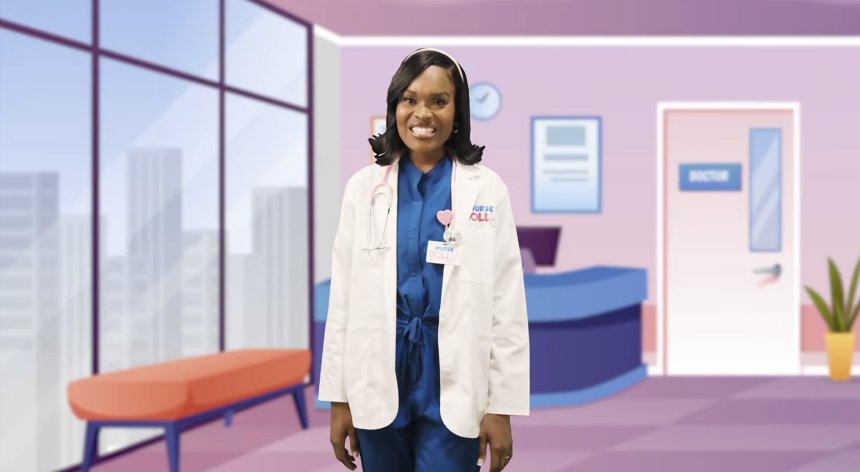 Meet Nurse Dolly, the internet’s new favorite children’s content creator