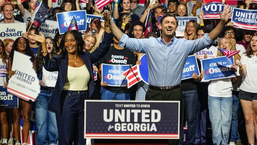 ‘Cost of living is at the top of the ballot’: Keisha Lance Bottoms, Jon Ossoff rally Georgia voters