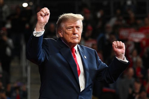 ‘I could say the stupidest things and you’d clap,’ Trump tells Tennessee rally crowd