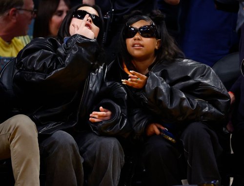 Kim Kardashian dresses as daughter North West for Halloween, recreating her signature goth look