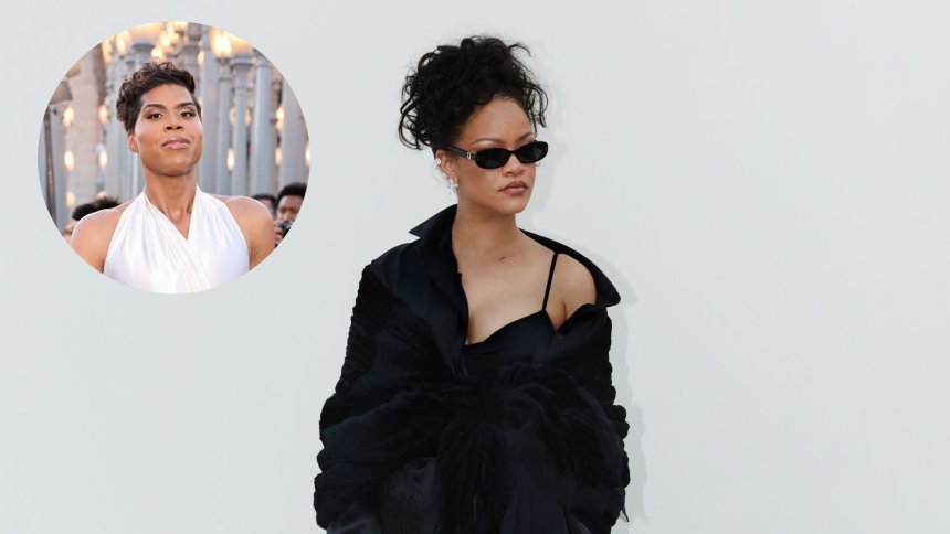 Rihanna appears to clap back after EJ Johnson says her arrival delayed Dior show