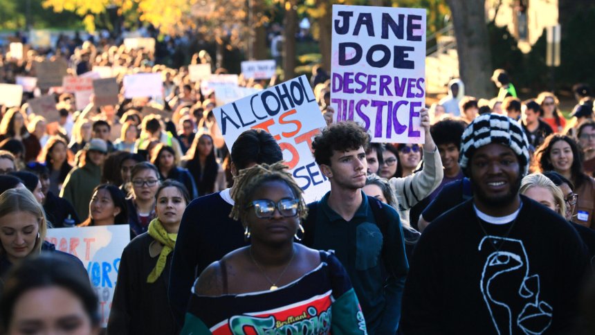 ‘Cornell is just one in a million’: Cornell students rally for change and for a Title IX reckoning beyond their campus  