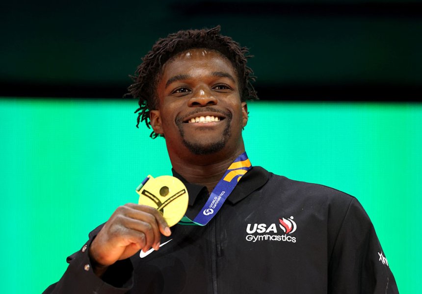 U.S. gymnastics celebrates Richard’s historic floor gold and Blakely’s four-medal world championships